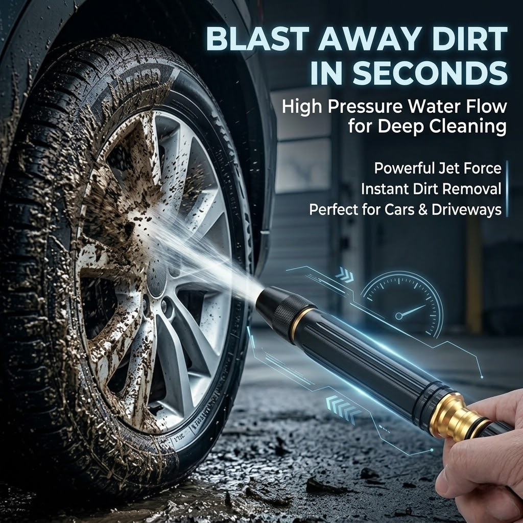High pressure washer nozzle