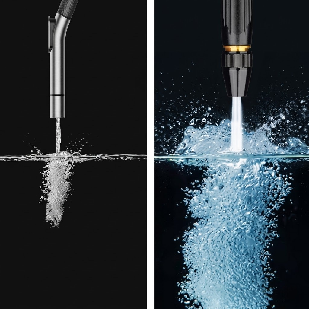 High pressure washer nozzle