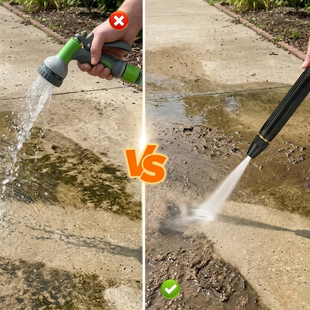 High pressure washer nozzle